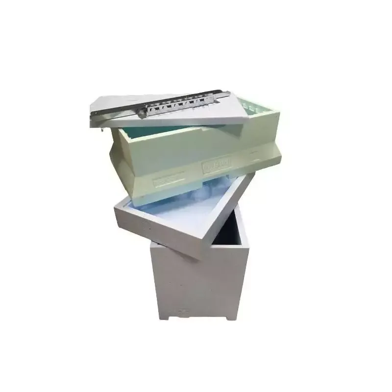 Styrofoam hives 1